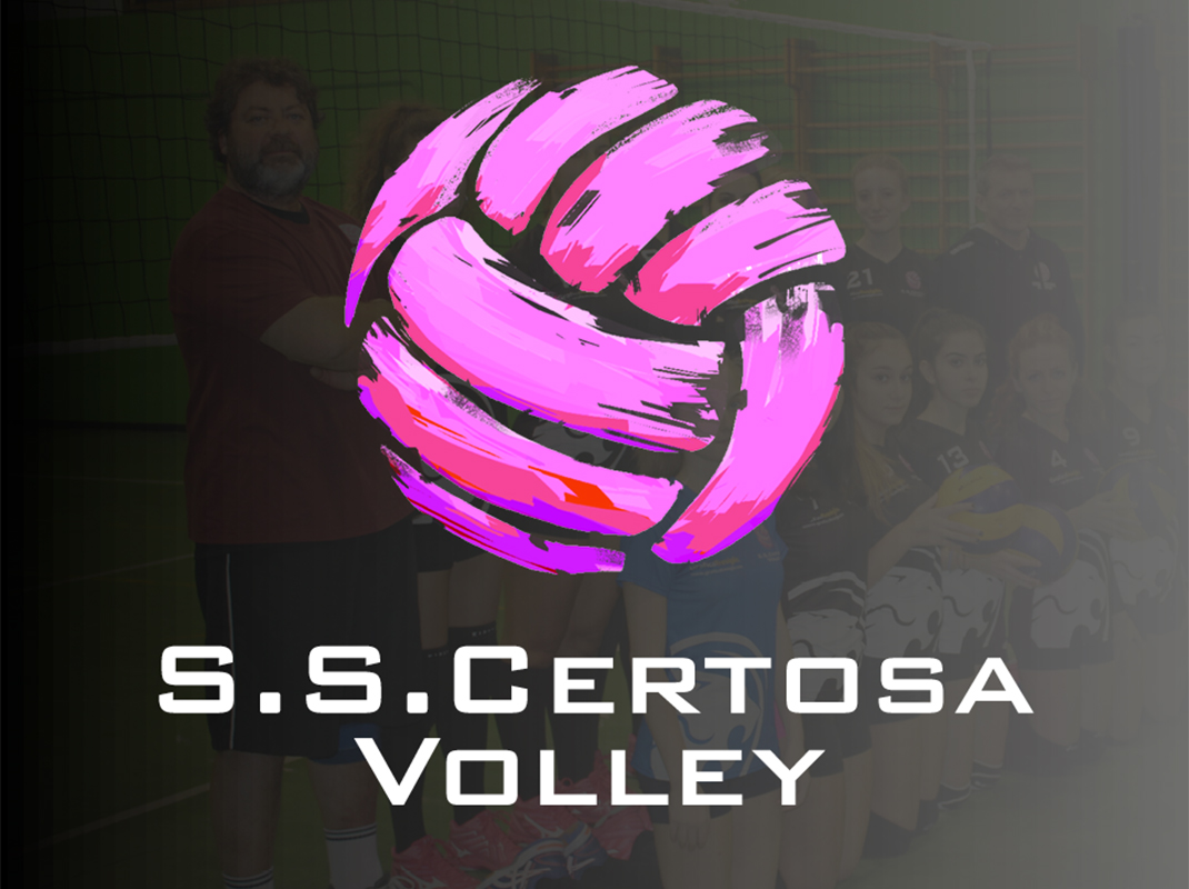 Creazione immagine coordinata per S.S.Certosa Volley di San Donato Milanese.