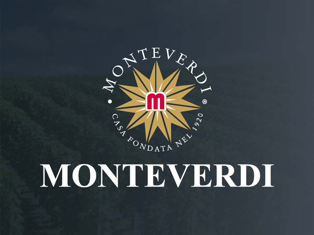 Tessere e portatessere immagine coordinata Monteverdi, azienda agricola e vinicola.