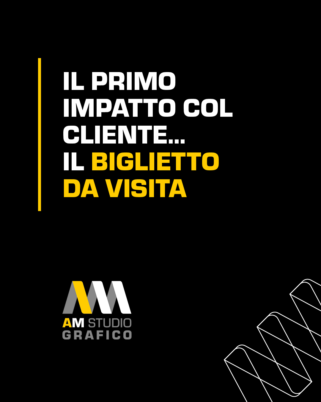 Biglietto da visita personalizzato con grafica coordinata al brand